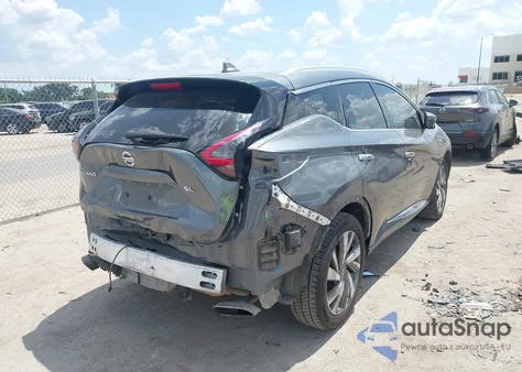 2020 Nissan Murano Sl Fwd из США, поврежденный, VIN 5N1AZ2CJ0LN174969